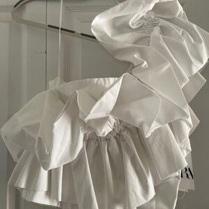 Zara asymmetrical blouse